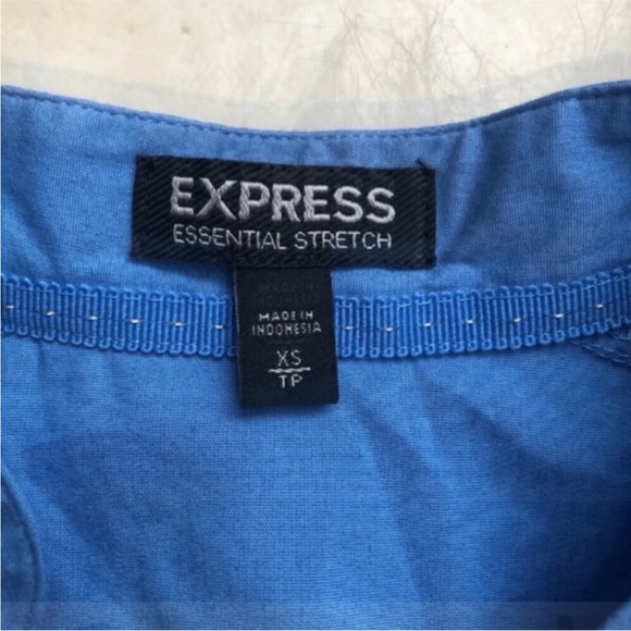 Express Cap Sleeve Buttondown - Picture 4 of 5